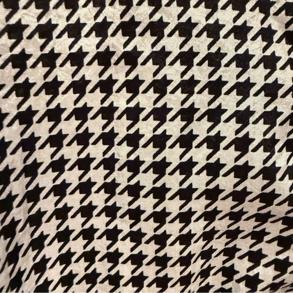 Vintage Houndstooth Windbreaker Jacket – Size Small - Picture 3 of 4